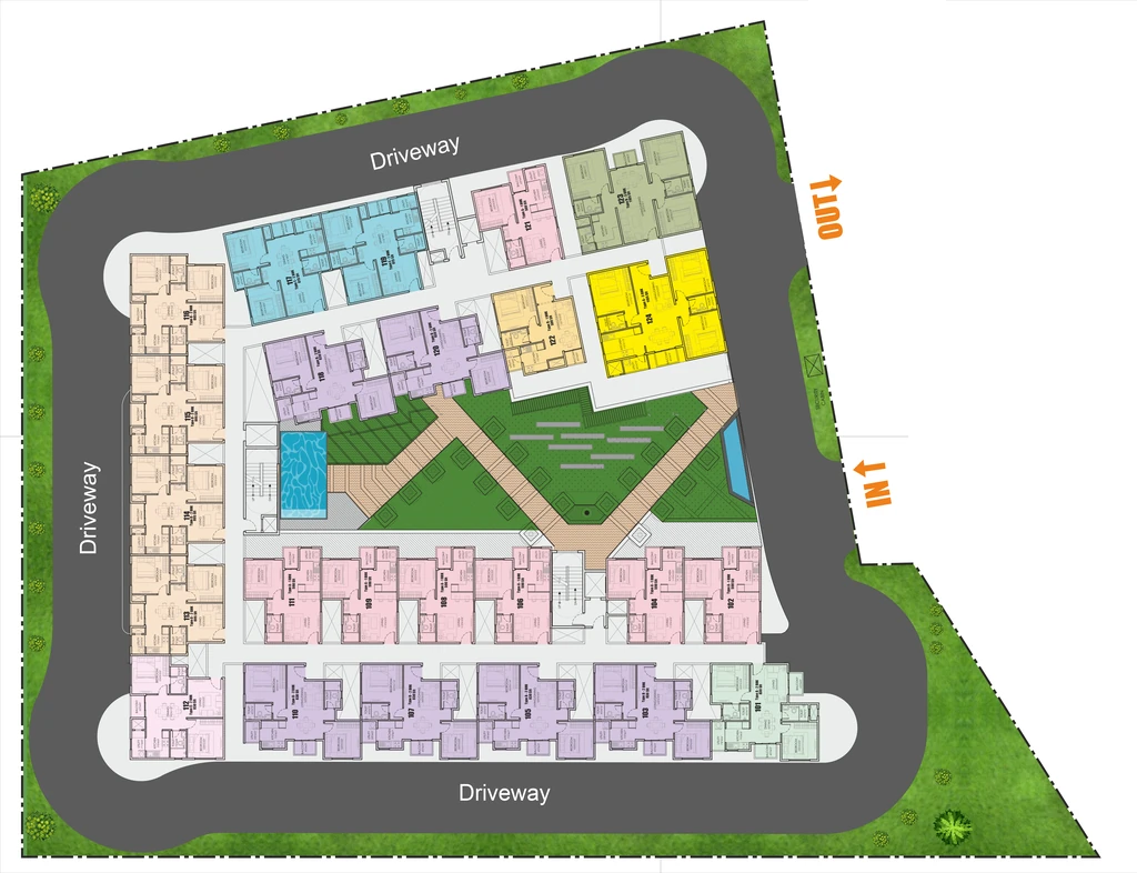 Master Plan of Sai Gangothri Hill Crest in Kengeri, Bangalore - Image 412890