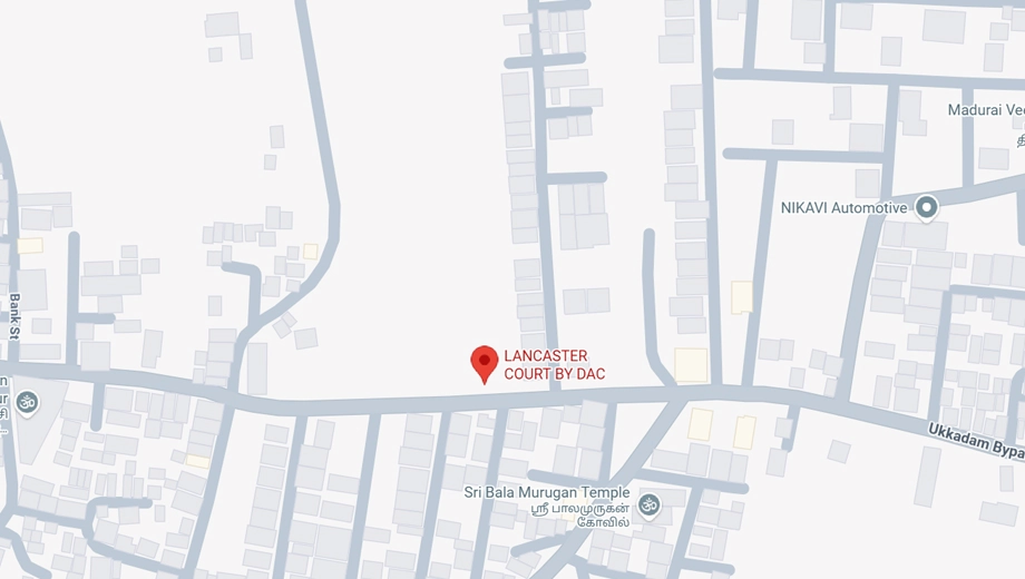Location of DAC Lancaster Court in GN Mills, Coimbatore - Image 412893