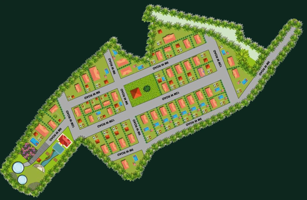 Master Plan of KSR Jambrung Valley in Karjat, Thane - Image 413042