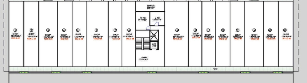 Floor Plan of Commercial D2R Shekhar Global in Nipania, Indore - Image 413061