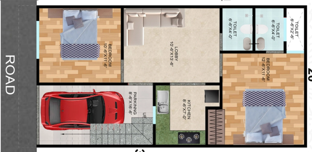 2 BHK House/Villa in Satyam Ayodhya Enclave in Sadopur, Greater Noida - Image 922499