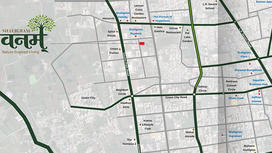 Location of Shaligram Vanam - Image 413106