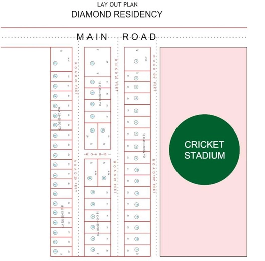 Master Plan of Shanti Diamond Residency in Noida Extention, Greater Noida - Image 413132