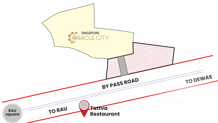 Location of Sarthak Singapore Oracle City - Image 413143