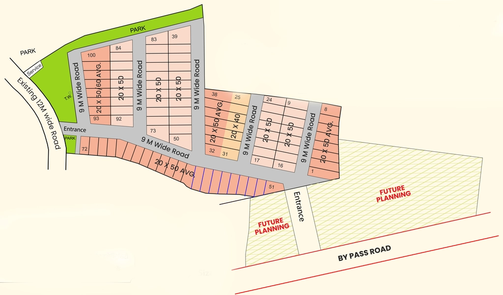 Master Plan of Sarthak Singapore Oracle City in Rau, Indore - Image 413144