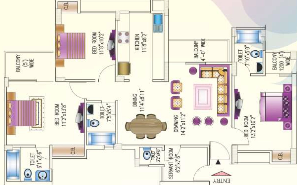 3 BHK Flat in Today Kings Park in Omega 1, Greater Noida - Image 922548