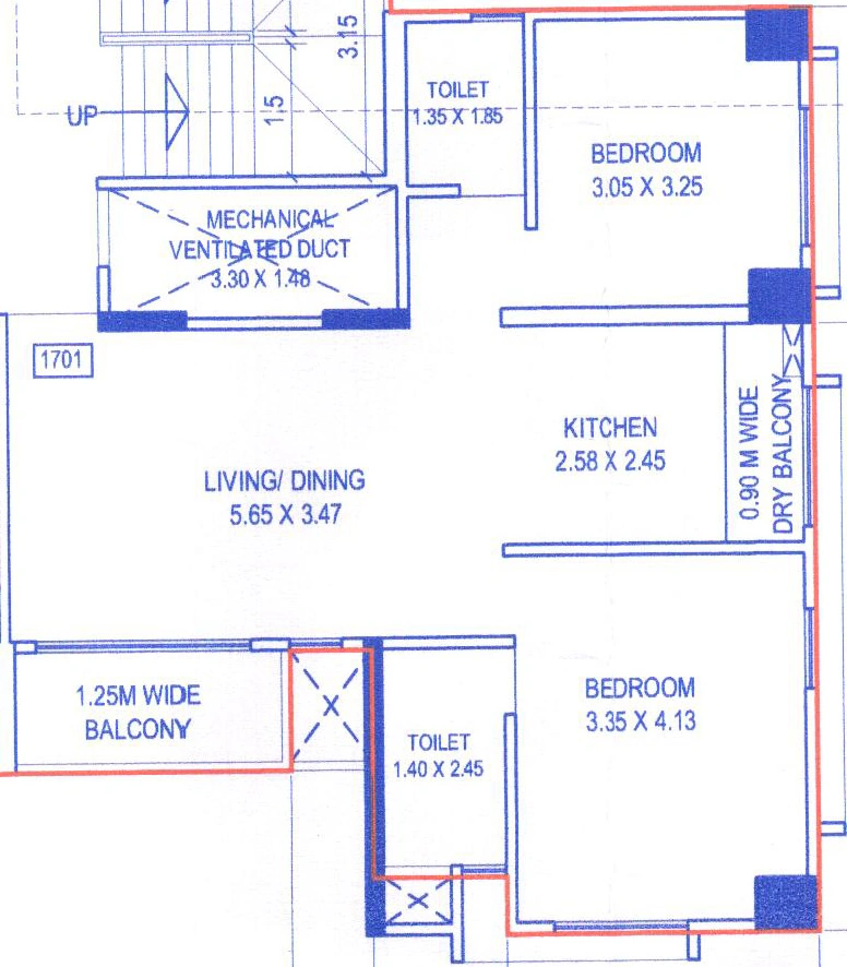 2 BHK Flat in Vimond Vivencia in Koregaon Park, Pune - Image 922530