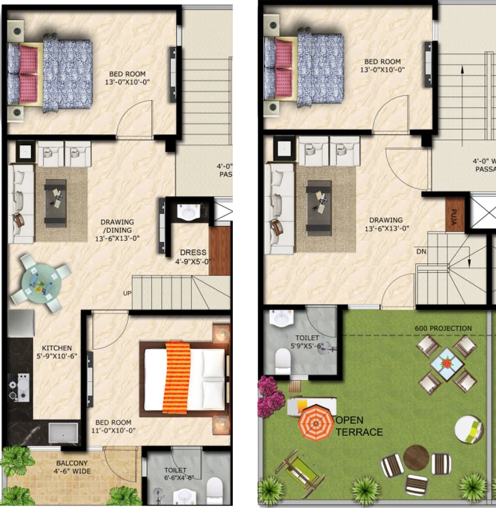 3 BHK Penthouse in Venice Height in Sector 1, Greater Noida - Image 922566