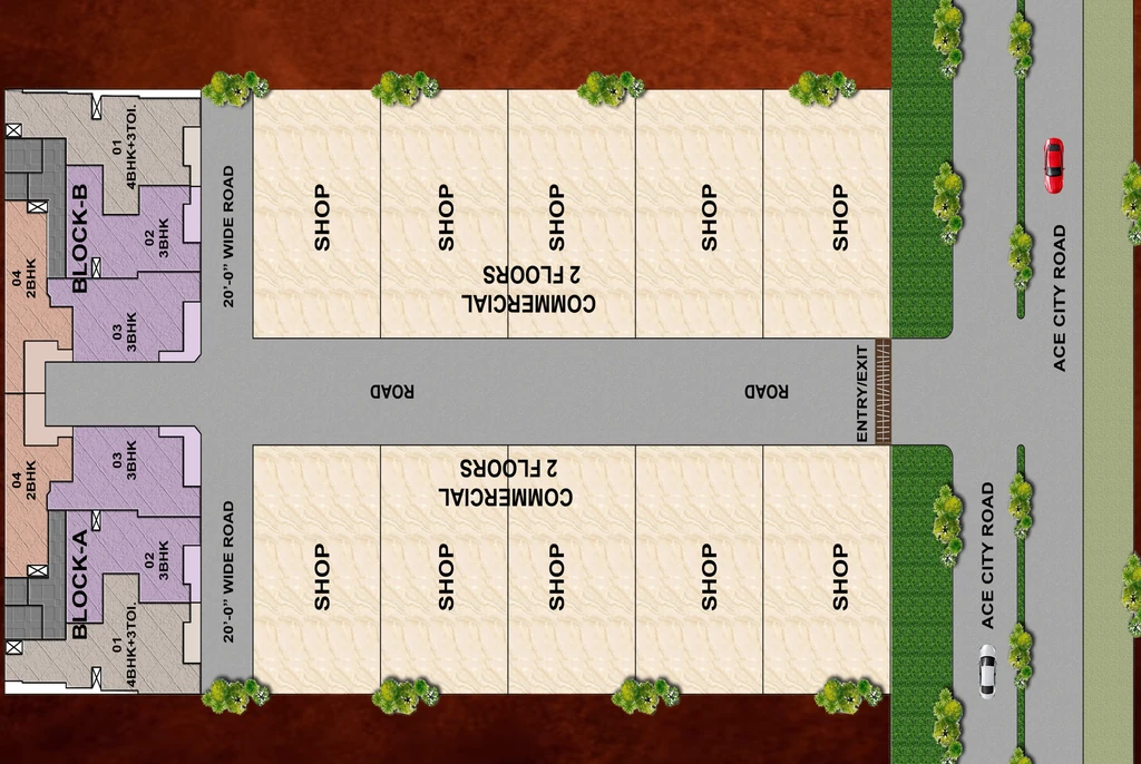 Master Plan of Vihaan Grandeur in Sector 1, Greater Noida - Image 413244