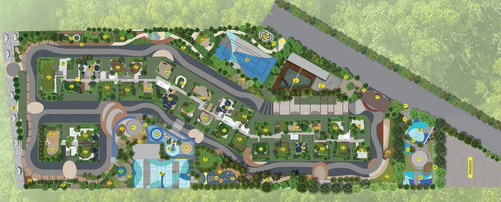 Master Plan of Urbanrise Whispers of Sky in Sholinganallur, Chennai - Image 413270