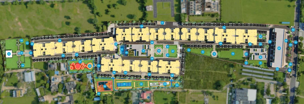 Master Plan of Ashapurna Neopolis in Mahapura, Jaipur - Image 413297