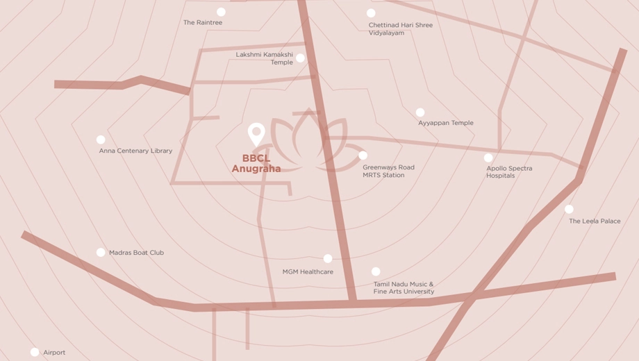 Location of BBCL Anugraha in Mylapore, Chennai - Image 413307