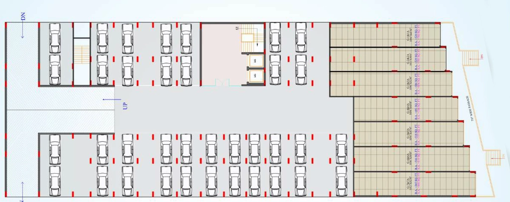 Floor Plan of Commercial Nirvana Skydeck in Magarkheda, Indore - Image 413362