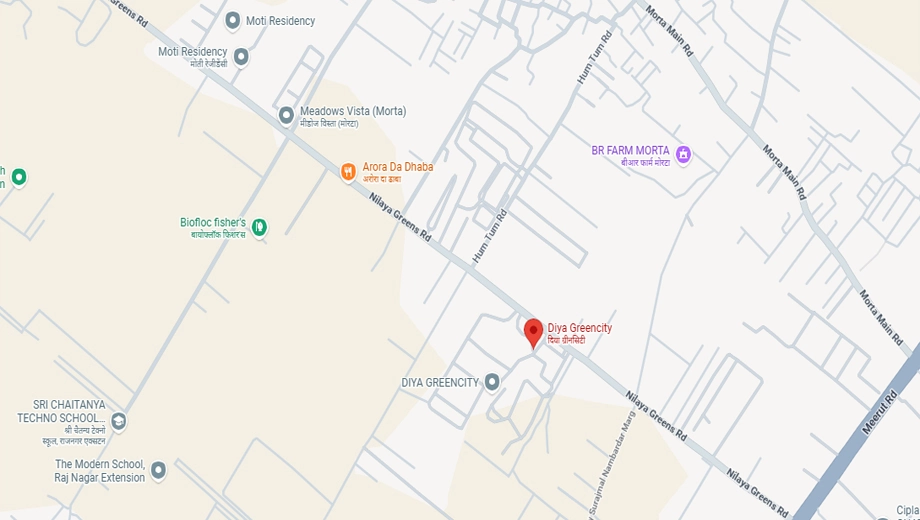 Location of Eureka Diya Green City - Image 413386