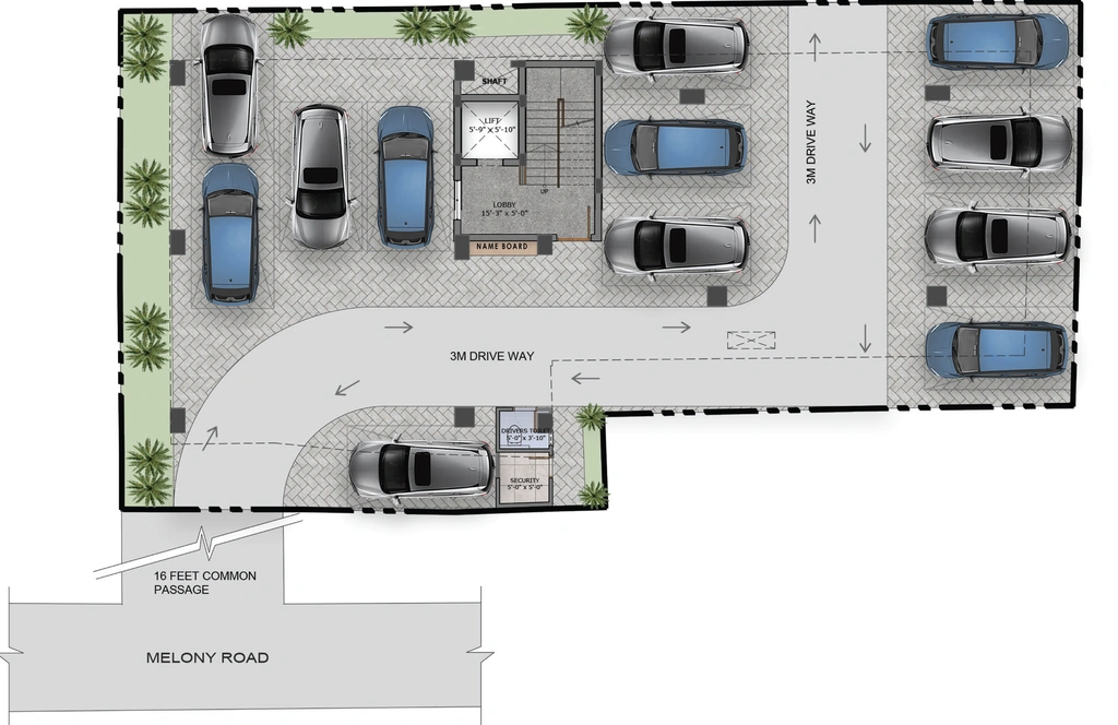 Master Plan of BBCL T Town in T Nagar, Chennai - Image 413377