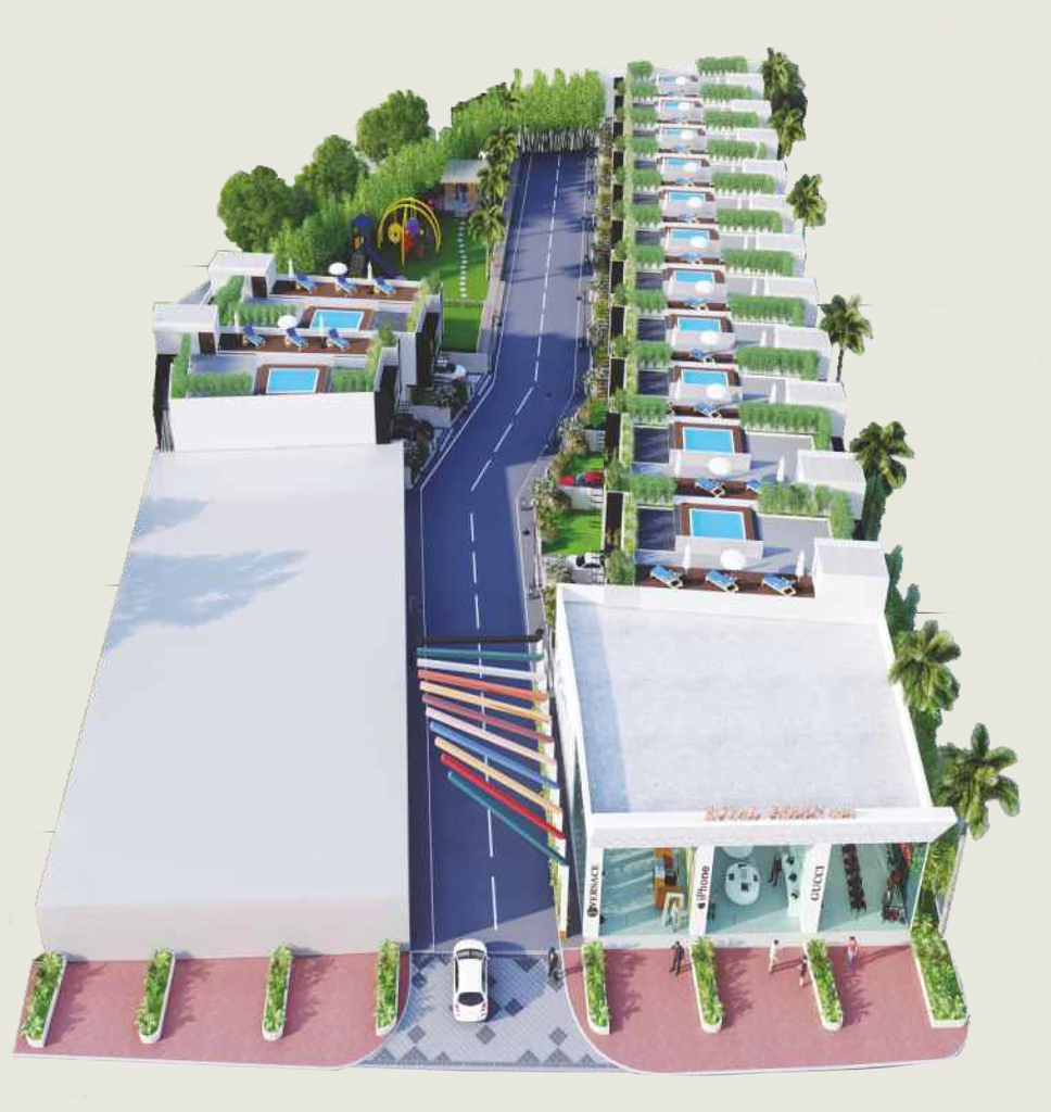 Master Plan of AMK Royal Green in Sirpur, Indore - Image 413391