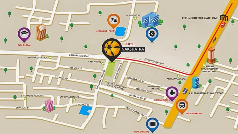 Location of BBCL Nakshatra - Image 413396