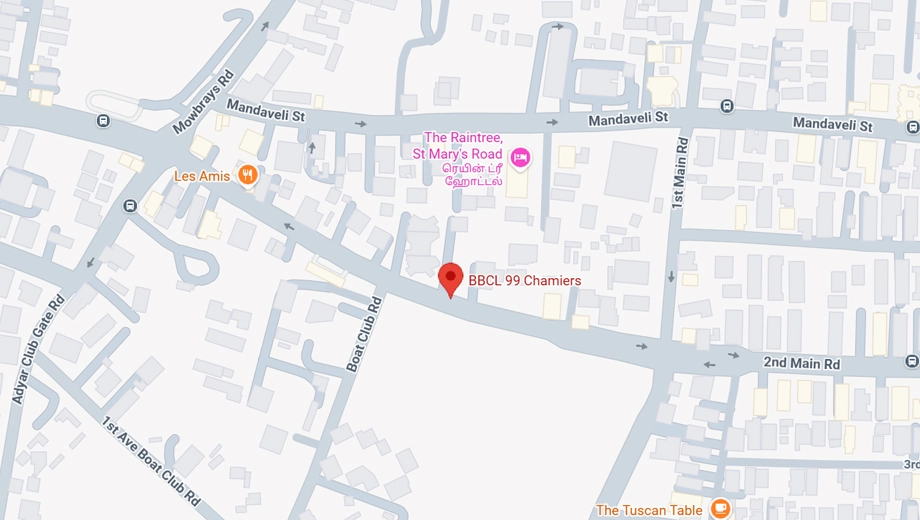 Location of BBCL 99 Chamiers in RA Puram, Chennai - Image 413419