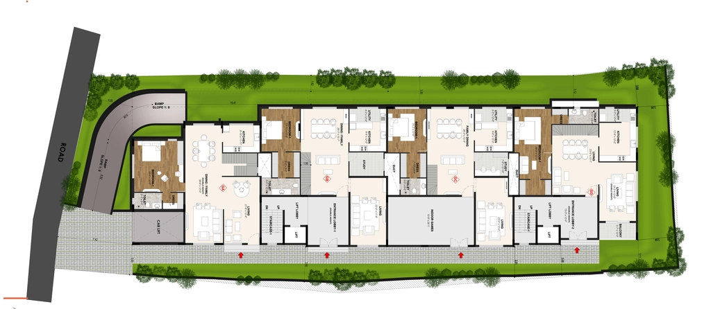 Master Plan of BBCL 99 Chamiers in RA Puram, Chennai - Image 413420
