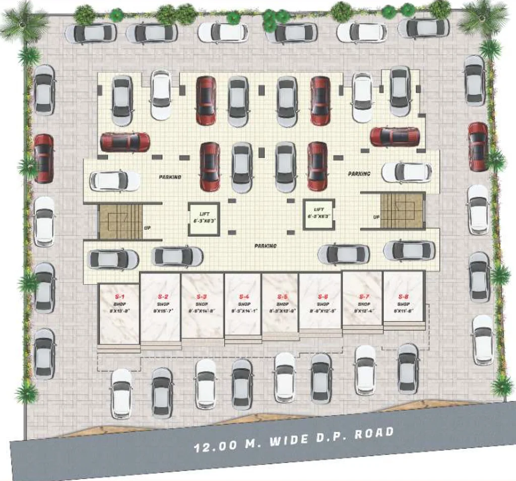 Master Plan of Krushna Pride 2 in Upnagar, Nashik - Image 413472