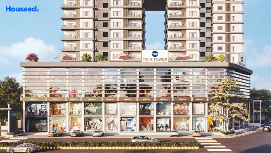 Project Image of Commercial Vraj Twin Tower in Mumbai Naka, Nashik - Image 413590