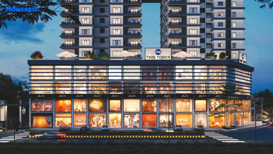 Project Image of Commercial Vraj Twin Tower in Mumbai Naka, Nashik - Image 413588