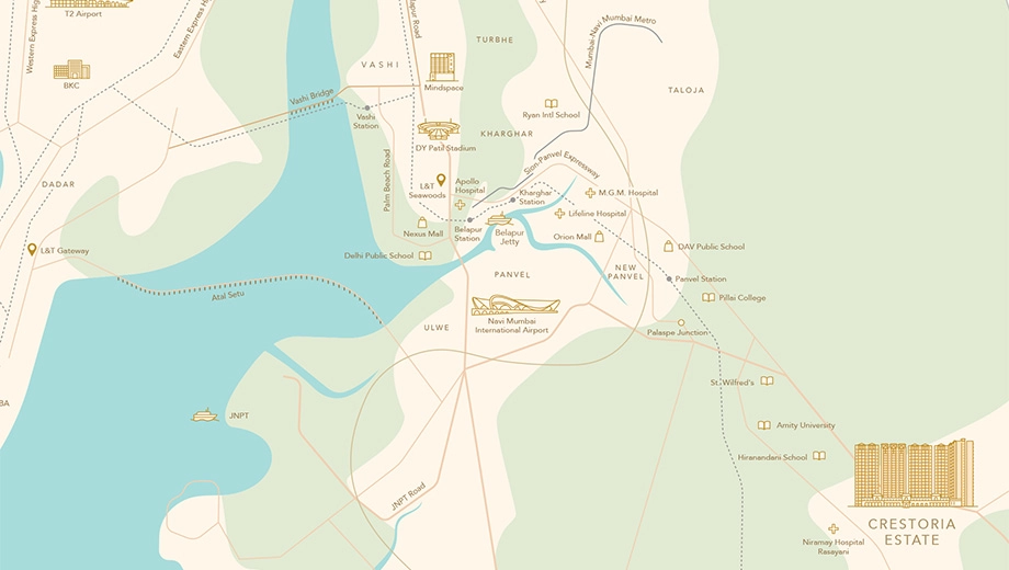 Location of L&T Crestoria Estate - Image 413805