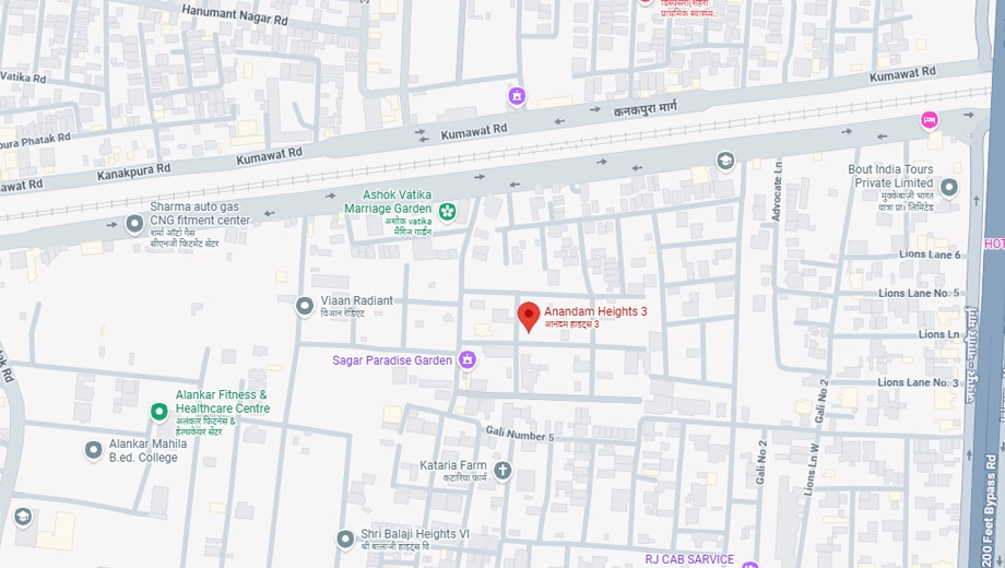 Location of Shree Anandam Heights 3 - Image 413736