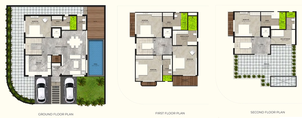 5 BHK Flat in Times Estate in Jagatpura, Jaipur - Image 922809
