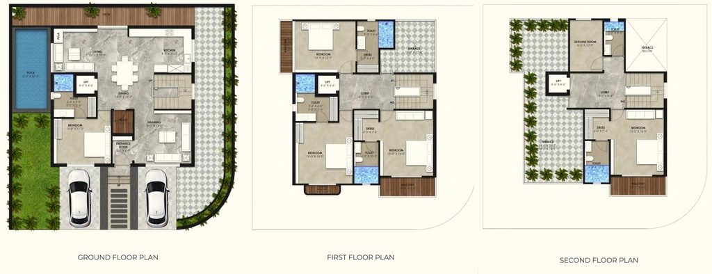 5 BHK Flat in Times Estate in Jagatpura, Jaipur - Image 922810