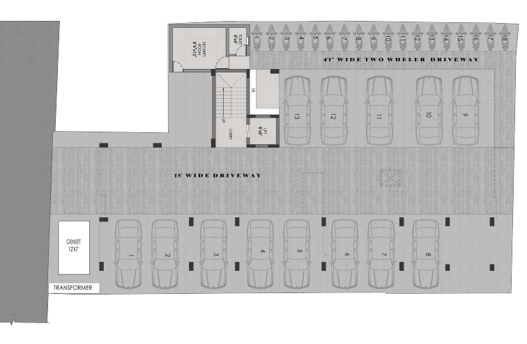 Master Plan of Cube Luxor in Choolaimedu, Chennai - Image 413767