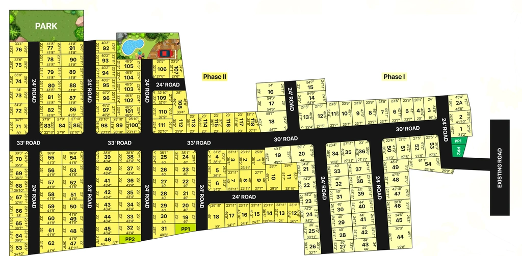 Master Plan of Value Serasa Magnore in Thaiyur, Chennai - Image 413784
