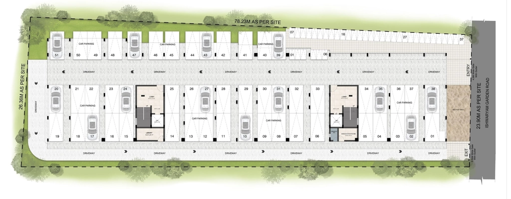 Master Plan of Pearl Evita in Medavakkam, Chennai - Image 413855