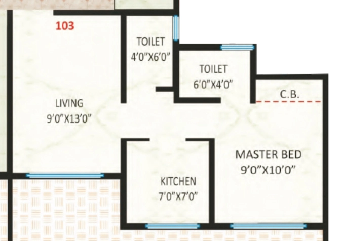 1 BHK Flat in Paramount Enclave Phase 1 in Palghar, Palghar - Image 922855