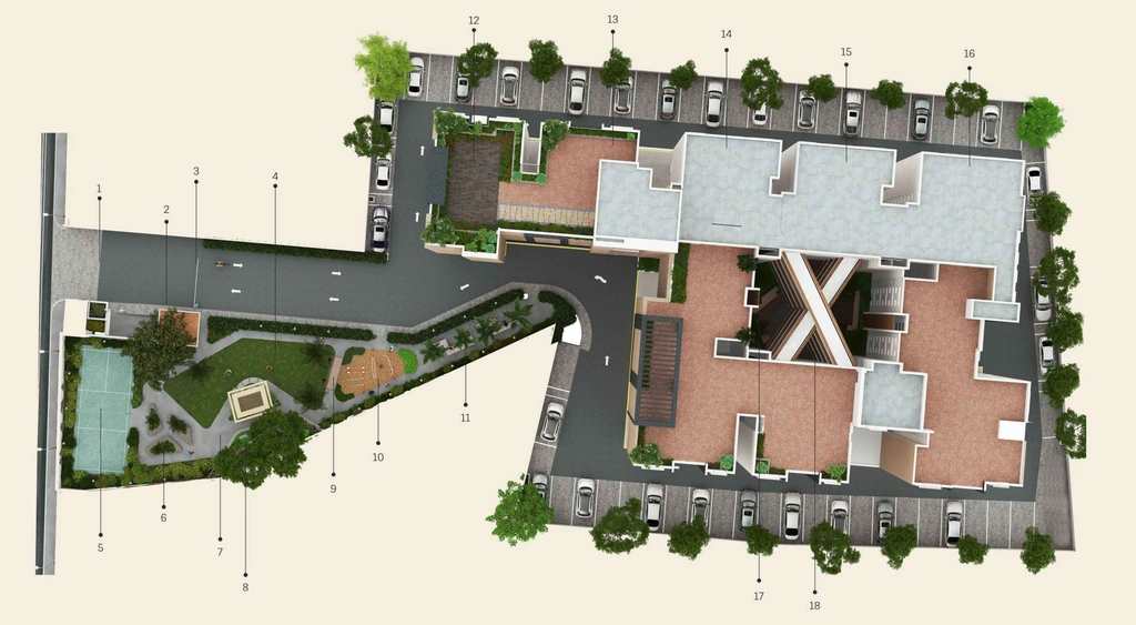 Master Plan of Urbando Evorise in Perumbakkam, Chennai - Image 413882