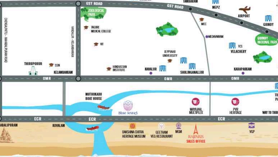 Location of Rajparis Blue Jewel - Image 413934