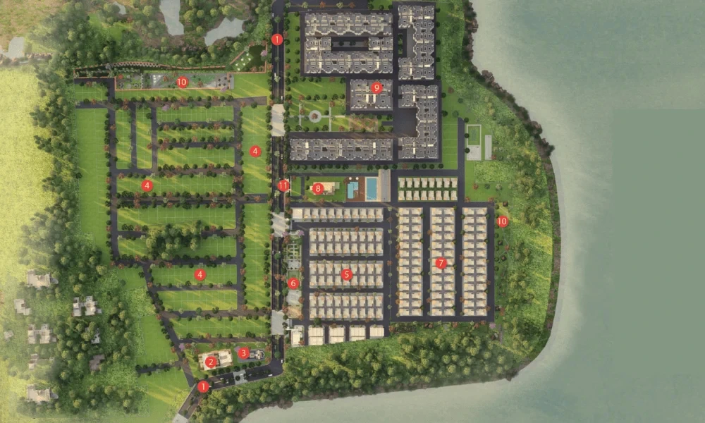 Master Plan of Shriram One City in Valarpuram, Chennai - Image 413963