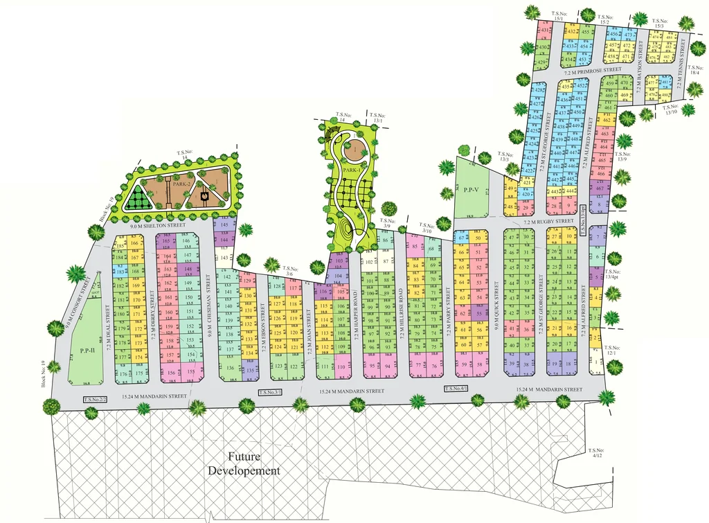 Master Plan of VGN Crofton Gardens in Avadi, Chennai - Image 413987