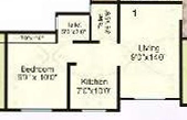 1 BHK Flat in Platinum Enclave in Makane Kapase, Palghar - Image 922934