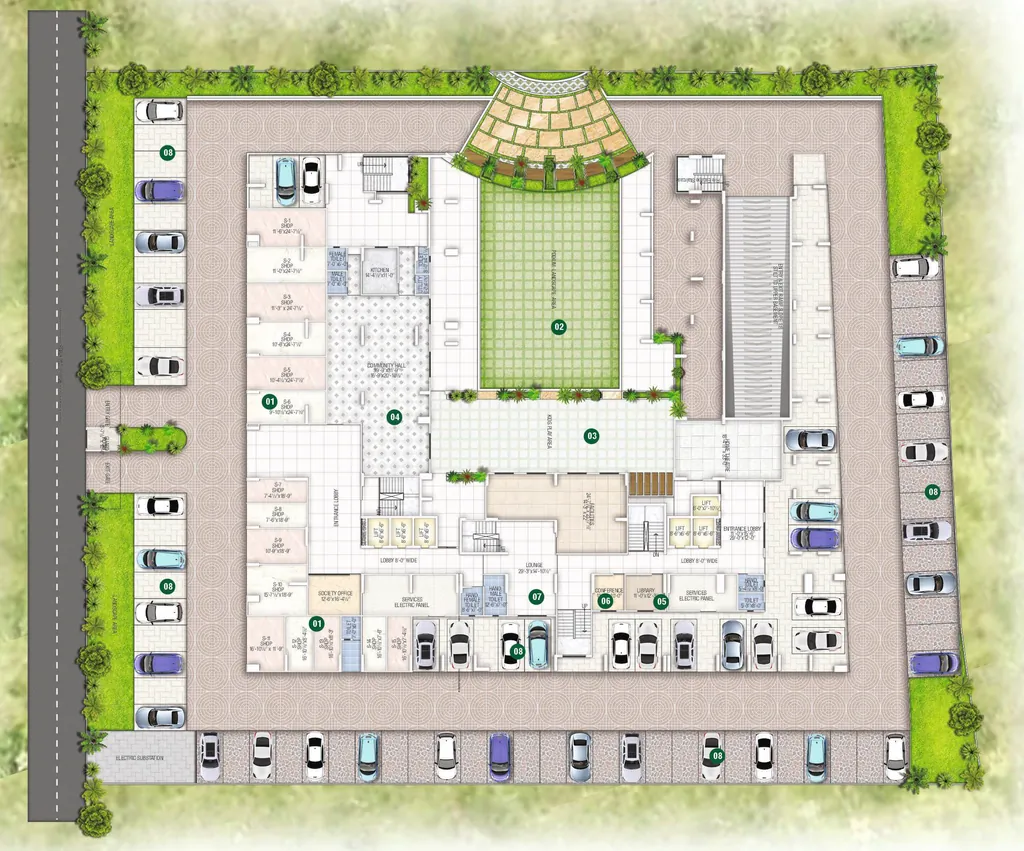 Master Plan of Reliant Felecia in Mansarovar, Jaipur - Image 414049