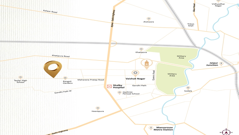 Location of Kuldhara Royal Retreat - Image 414167