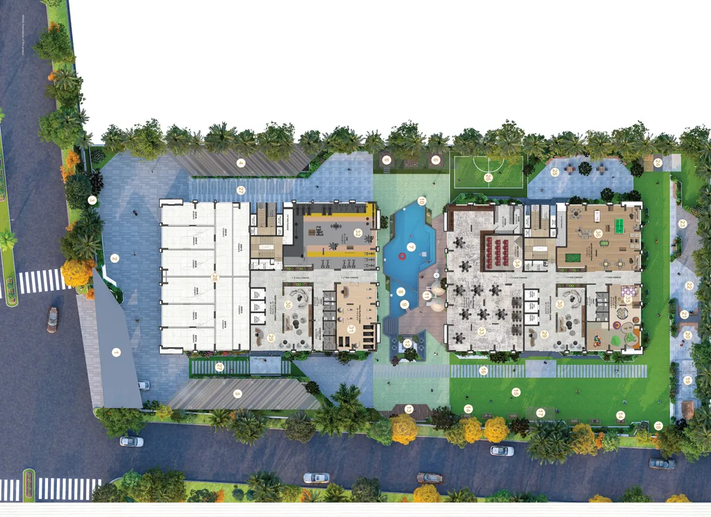 Master Plan of Kuldhara Royal Retreat in Vaishali Nagar, Jaipur - Image 414168
