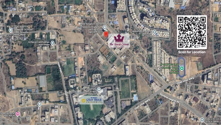 Location of Shyam The Royal Crown - Image 414182