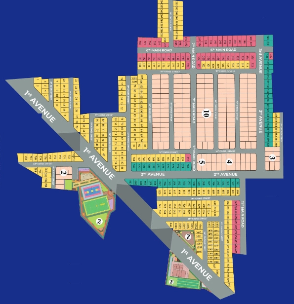 Master Plan of HiLiving Nexora in Avadi, Chennai - Image 414234