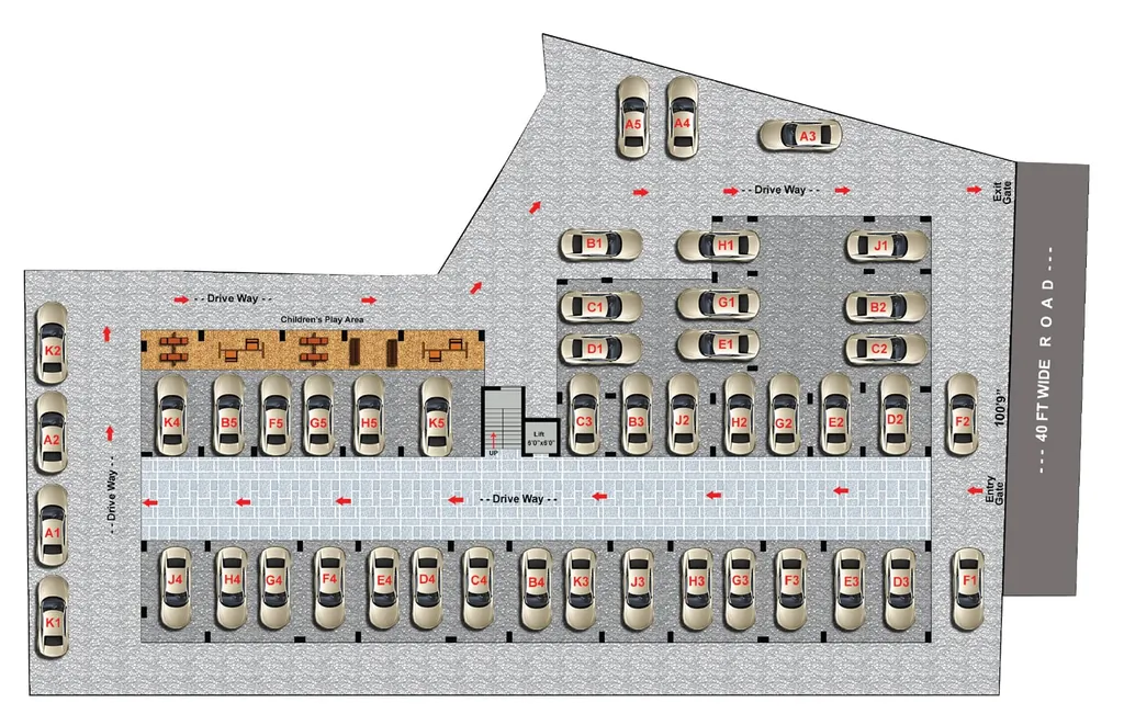 Master Plan of Stepsstone Vatsa 4 AVM in Kattupakkam, Chennai - Image 414267