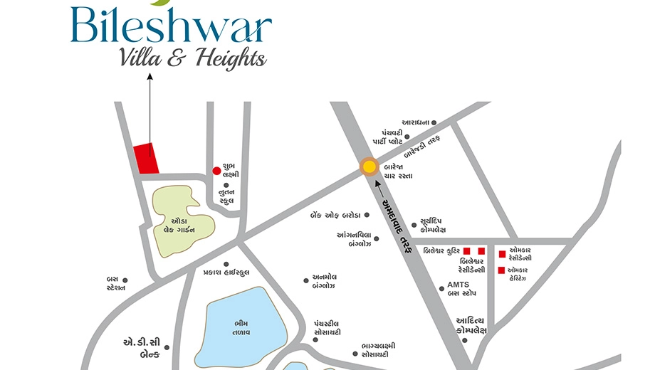 Location of Kailas Bileshwar Villa - Image 414362