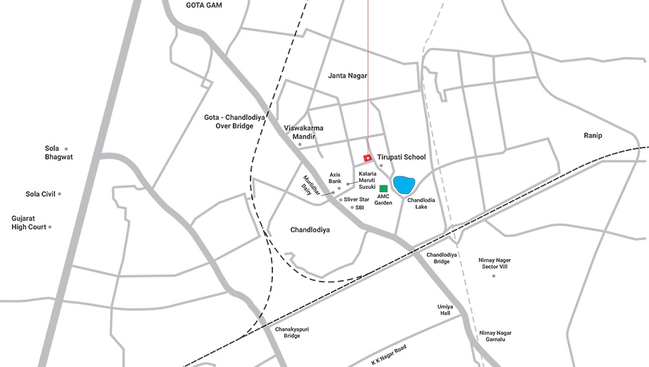 Location of Madhuvan Amrut Elegance - Image 414380