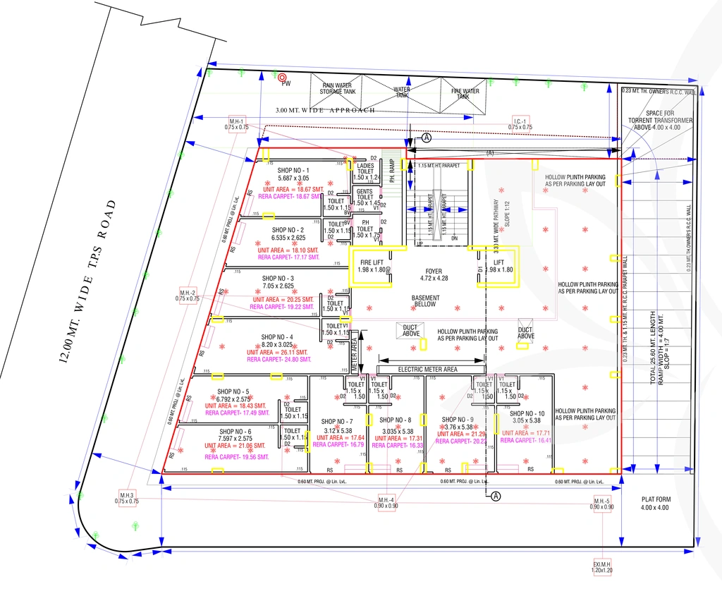 Master Plan of Madhuvan Amrut Elegance in Chandlodiya, Ahmedabad - Image 414381
