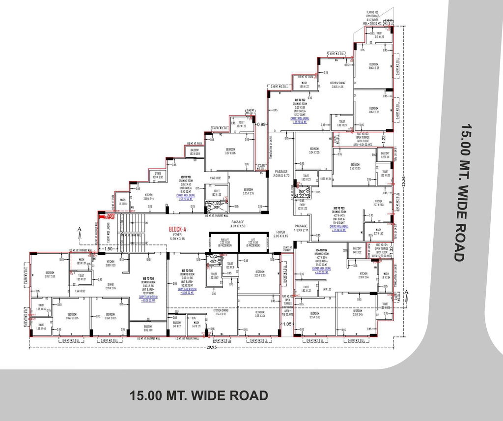 Master Plan of MR Atlantis Elenza in Vastral, Ahmedabad - Image 414407
