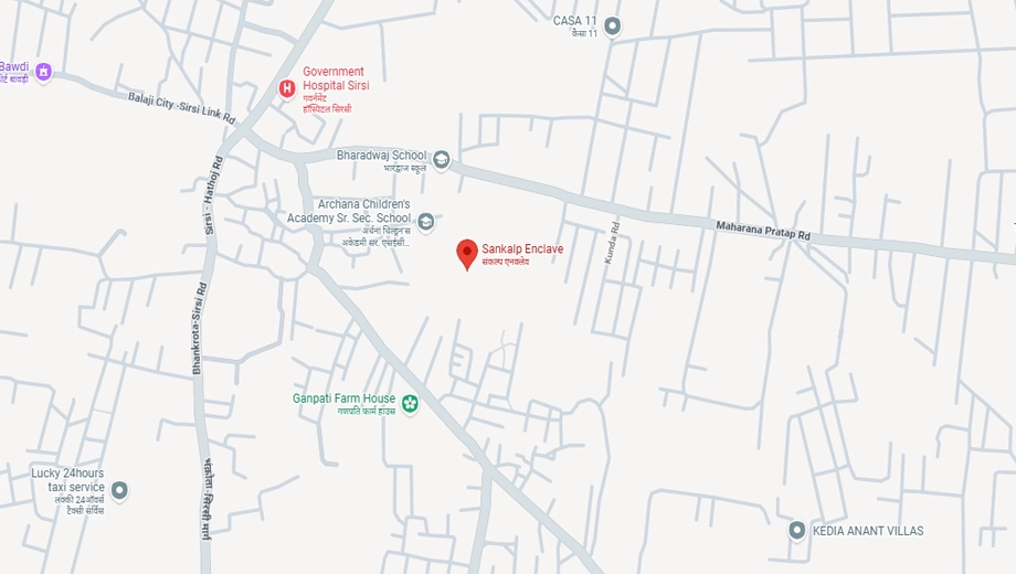 Location of Jaipur Sankalp Enclave - Image 414457